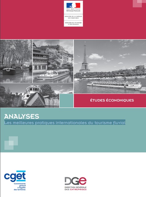 Etudes économiques sur le tourisme fluvial publiée sur le site de la DGE - DR
