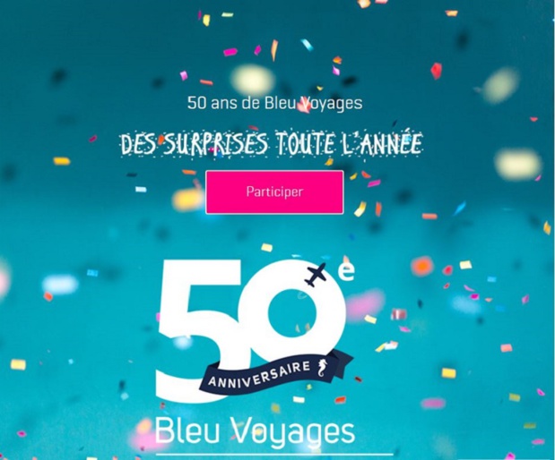 Bleu voyages est quinquagénaire