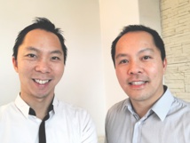 Les deux fondateurs de la start-up - Crédit photo : Very Frenchy Les deux fondateurs de la start-up - Crédit photo : Very Frenchy