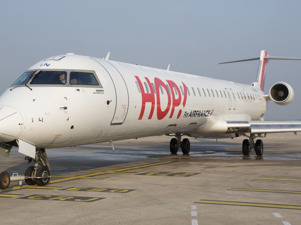 Près de 30% des vols de Hop! sont opérés depuis Nantes - DR Hop! Près de 30% des vols de Hop! sont opérés depuis Nantes - DR Hop!