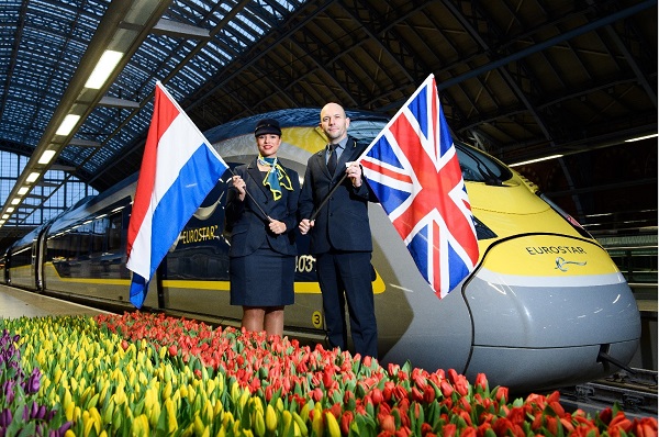 La nouvelle ligne d'Eurostar entre Londres et Amsterdam partira le 4 avril 2018 - Crédit photo : Eurostar