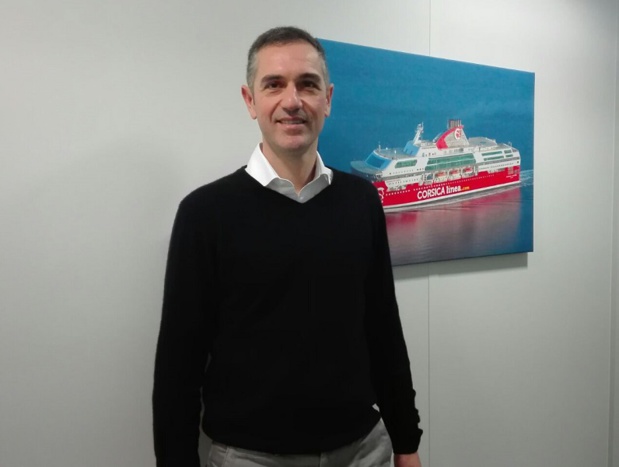 Pierre Mainguy, directeur marketing et commercial de Corsica Linea : "nous ne cherchons pas la croissance effrenée mais d'abord la satisfaction client" - photo TourMaG JP