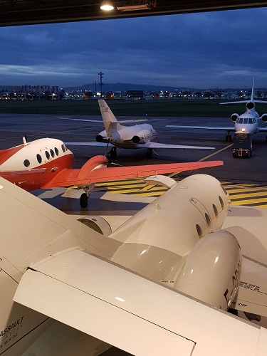 Le nouvel hangar à Lyon Bron - Photo DR