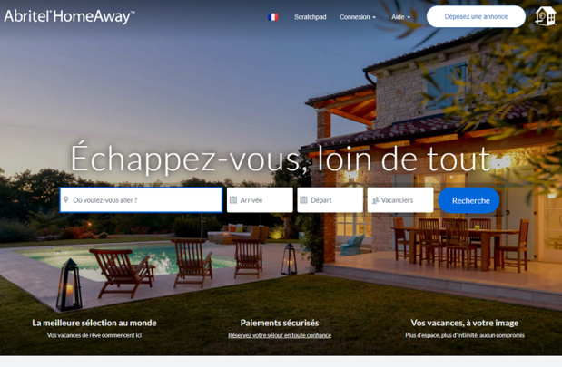 HomeAway® automatise la collecte de la taxe de séjour
