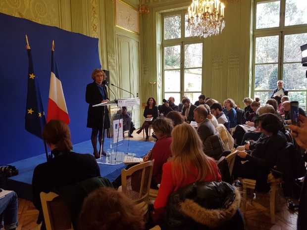 Muriel Pénicaud a présenté la réforme  de la formation professionnelle ce lundi 5 mars 2018 - Photo Ministère du Travail