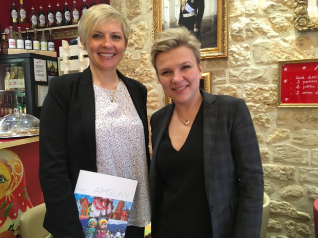 Natacha Demoux, directrice des ventes et Tatiana Maltseva, directrice de la production. - CL