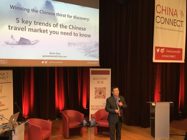Kevin Guo, le General Manager Strategic Cooperation & Marketing Innovation de CTrip. - CL Kevin Guo, le General Manager Strategic Cooperation & Marketing Innovation de CTrip. - CL
