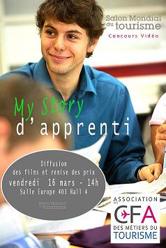 « My story d’apprenti dans le tourisme » le concours vidéo des CFA « My story d’apprenti dans le tourisme » le concours vidéo des CFA