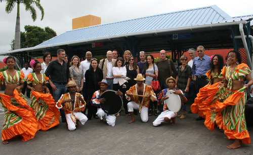 Le groupe des personnalités invitées par Corsairfly, professionnels du tourisme et des médias - Photos: JB/Tourmag.com