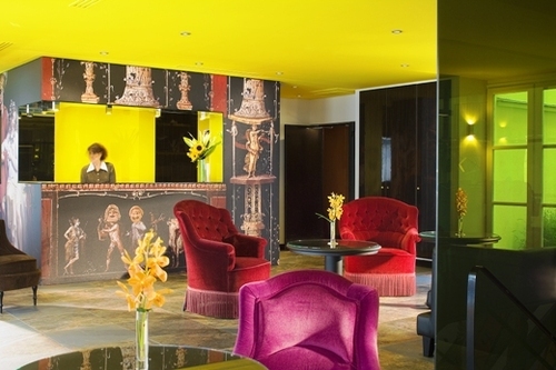 Lobby du Bellechasse, à Paris Lobby du Bellechasse, à Paris
