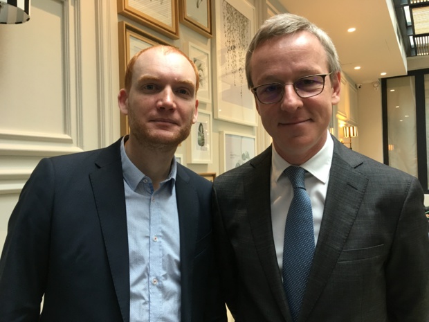 Olivier Cohn, directeur général de Best Western France et Quentin Vandevyver, président de Best Western France. - CL