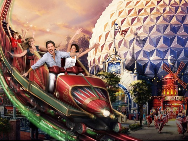 Parmi les nouveautés 2018, EuropaPark lancera le Can-can coaster cet été - DR EuropaPark