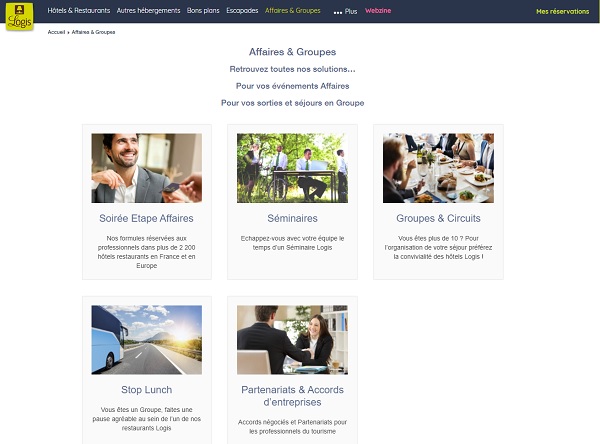 Logis crée une offre “Affaires & Groupes”