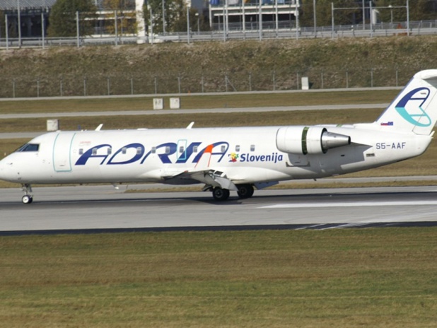 Adria Airways - DR Juergen Lehle / wikicommons Adria Airways - DR Juergen Lehle / wikicommons