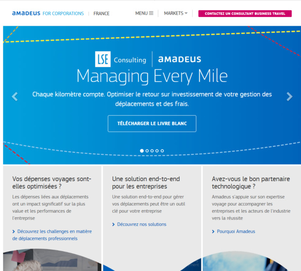 copie d'écran amadeus business copie d'écran amadeus business
