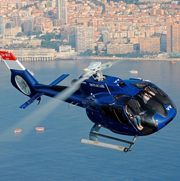 Emirates met en service un transfert en hélicoptère entre Monaco-Nice