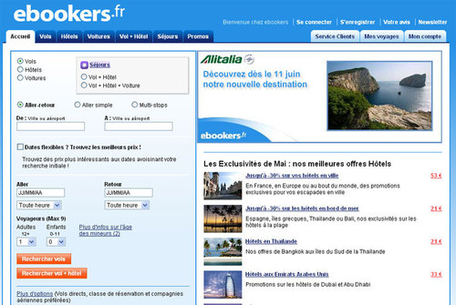 Nuage de cendres : ebookers.fr prend des mesures pour rassurer les clients Nuage de cendres : ebookers.fr prend des mesures pour rassurer les clients