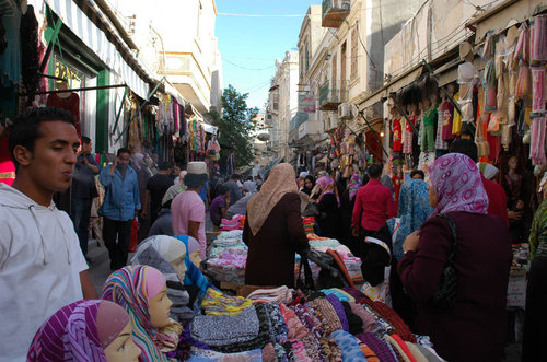 Le marché à Tripoli