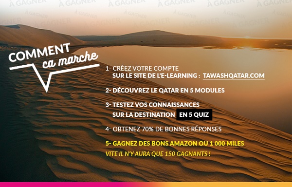 L'OT du Qatar fait gagner des bons Amazon