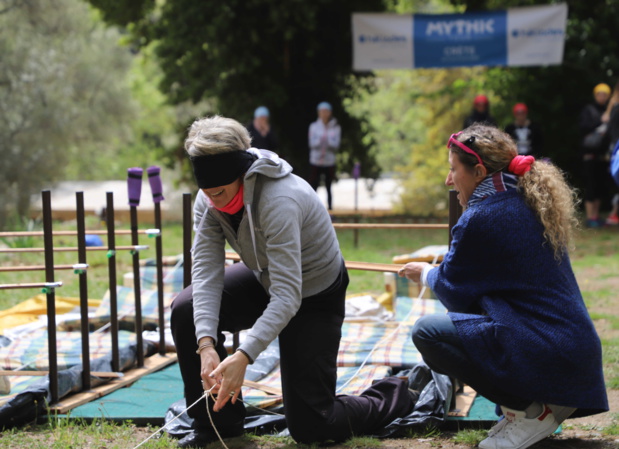 Mythic games : Parcours fil d'ariane © L. Medina Mythic games : Parcours fil d'ariane © L. Medina