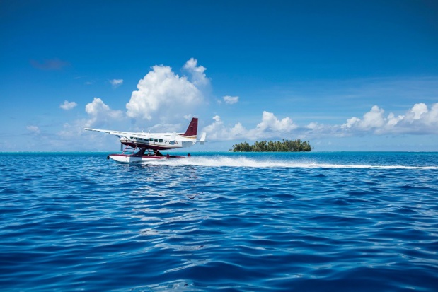 Tahiti Air Charter dispose d'une flotte de deux Cessna 208 Caravan d'une capacité de 8 passagers - Photo Tahiti Air Charter