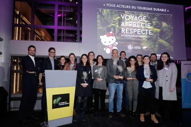 Les lauréats de la 1ère édition des Palmes du Tourisme durable - DR