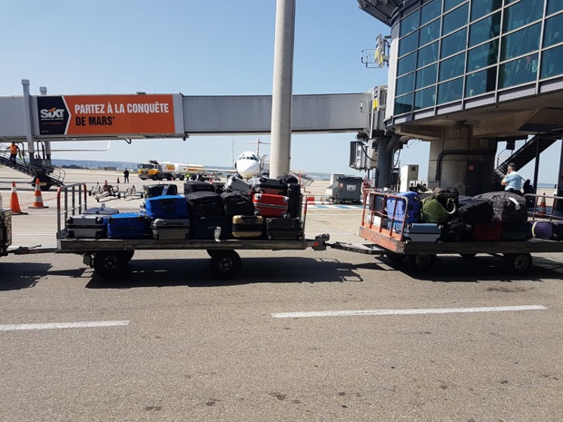 la gestion des bagages s'améliore de jour en jour - photo TourMaG.com C.E la gestion des bagages s'améliore de jour en jour - photo TourMaG.com C.E