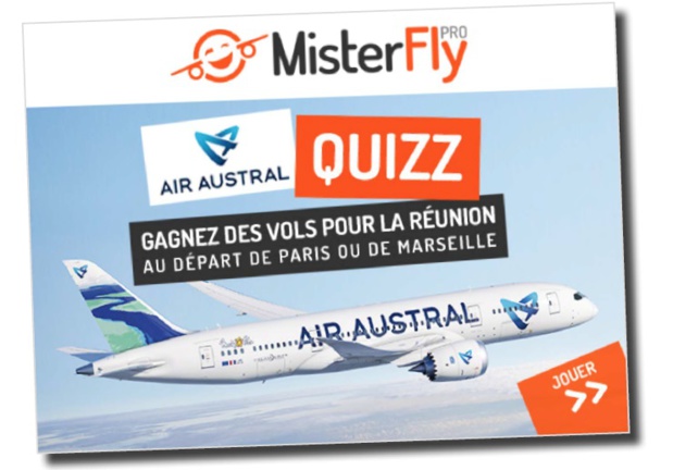Jeu MisterFly - Air Austral - DR