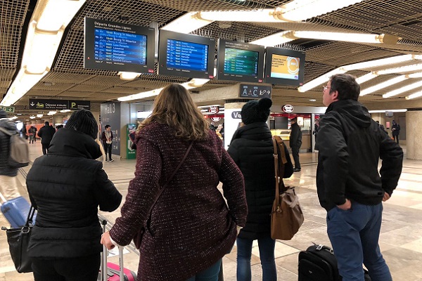 Chez GoEuro les réservations des billets de train ont baissé de 20% depuis le début du mouvement - Crédit photo : JDL