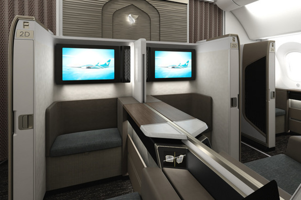 La nouvelle Mini Suite First Class d'Oman Air - DR La nouvelle Mini Suite First Class d'Oman Air - DR