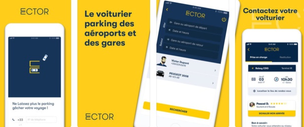 L'appli ECTOR est gratuite et disponible sur IOS et Androïd - DR L'appli ECTOR est gratuite et disponible sur IOS et Androïd - DR