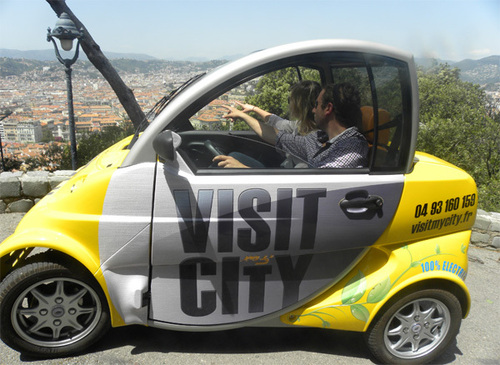 Nice : un véhicule électrique pour visiter la ville