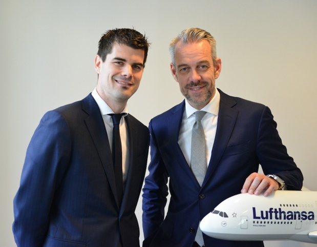 Lufthansa Group : Thadée Nawrocki et Michael Gloor - Photo DR Lufthansa