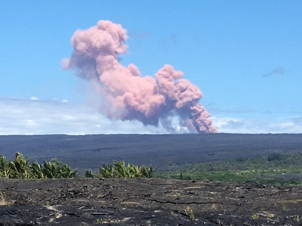 Hawaï un volcan sème la pagaille sur l'île