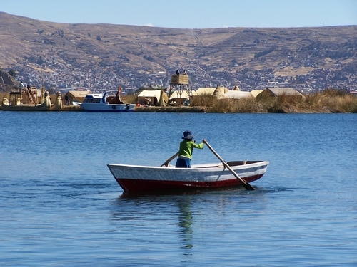 Le Lac Titicaca, un des sites naturels les plus connus de l'Amérique du Sud