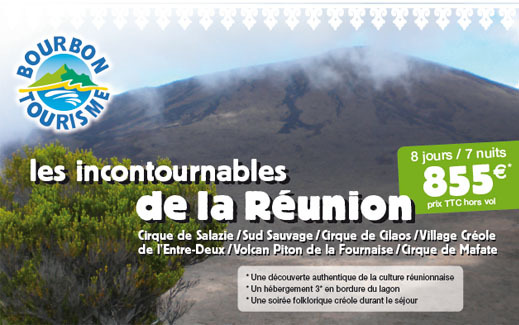 La Réunion via Bourbon Tourisme joue les prolongations ! La Réunion via Bourbon Tourisme joue les prolongations !