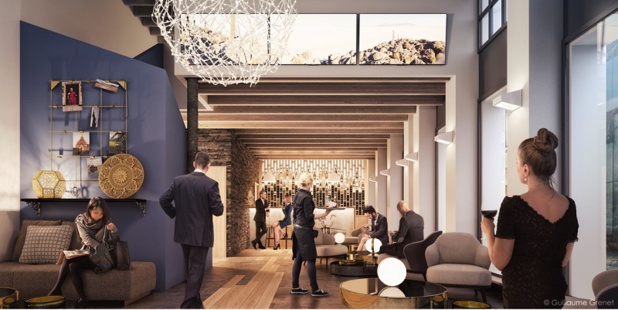 Une projection de l'intérieur de la boutique - DR Une projection de l'intérieur de la boutique - DR