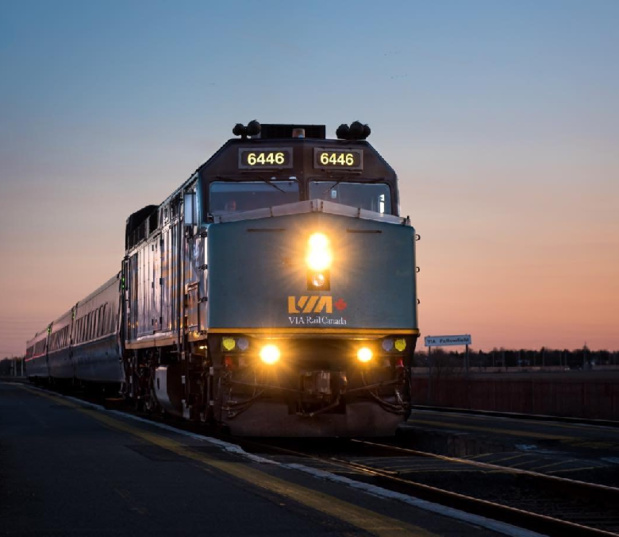 Via Rail a transporté 4,4 millions de passagers en 2017 - Photo Instagram