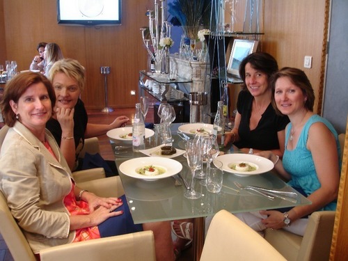 De gauche à droite : Corinne Le Cam Visit Europe, Brigitte Keromen Paul Gauguin Cruises, Isabelle du Plessix Access to the World, Brigitte Tissier Hôtels Apavou De gauche à droite : Corinne Le Cam Visit Europe, Brigitte Keromen Paul Gauguin Cruises, Isabelle du Plessix Access to the World, Brigitte Tissier Hôtels Apavou