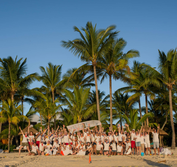 L'équipe au complet! L'équipe au complet!