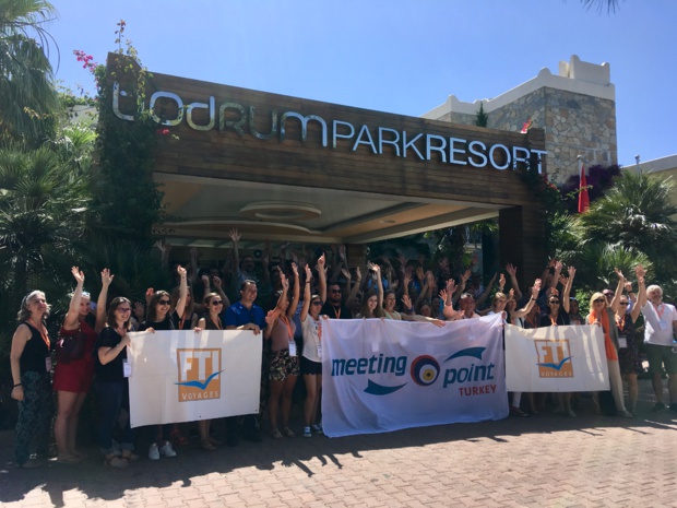 Les 70 agents de voyages présents à l'éductour en Turquie ont visité l'hôtel Bodrum Park Resort, futur club FTI. - CL