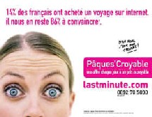RATP : lastminute.com interdite d'affichage RATP : lastminute.com interdite d'affichage