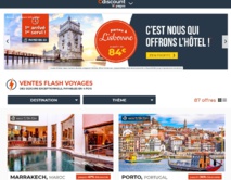 74 offres de séjours vers 40 destinations sont d'ores et déjà accessibles en ligne - DR : Capture d'écran Cdiscount Voyages