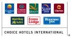 Choice Hotels : 9 nouveaux hôtels Comfort, Quality, Clarion en Europe