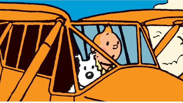 Tintin et ses avions s'envolent à Toulouse-Blagnac