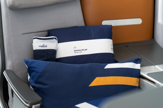 Le nouveau kit de voyage « Dream Collection » de Lufthansa - DR Lufthansa Le nouveau kit de voyage « Dream Collection » de Lufthansa - DR Lufthansa