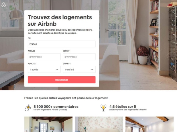 Les plateformes de location de logement type airbnb mis à l'index par la loi Elan