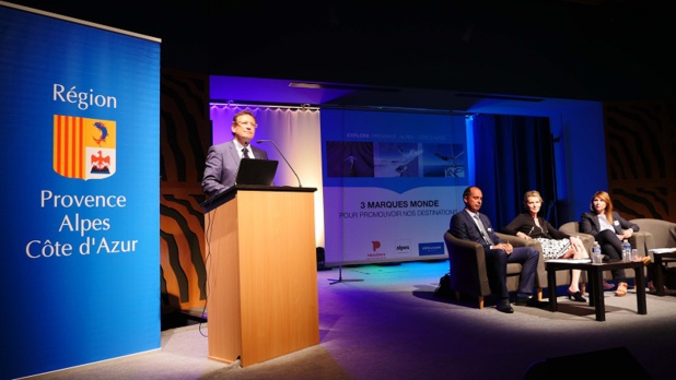 Le CRT Provence Alpes-Côte d'Azur. présente son plan d'action 2018_2019. Photo: Laurie Medina Le CRT Provence Alpes-Côte d'Azur. présente son plan d'action 2018_2019. Photo: Laurie Medina