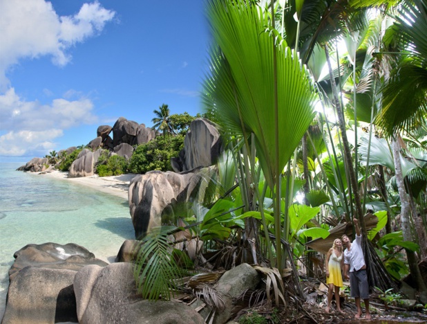 La plage d'Anse Source d'argent aux Seychelles - Photo ONT Seychelles La plage d'Anse Source d'argent aux Seychelles - Photo ONT Seychelles