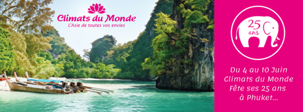 Voyage Anniversaire en Thaïlande des 25 ans de Climats du monde…